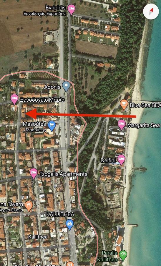 Holiday House 3- Kallithea Halkidiki エクステリア 写真